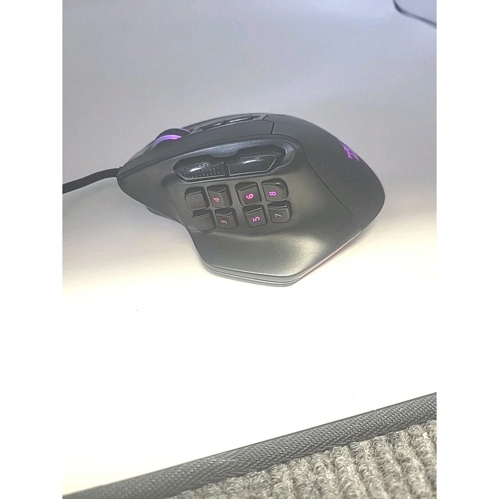 Redragon AATROX M811 MMO Gaming Mouse, 15‎ Programmable Buttons Wired RGB, 10